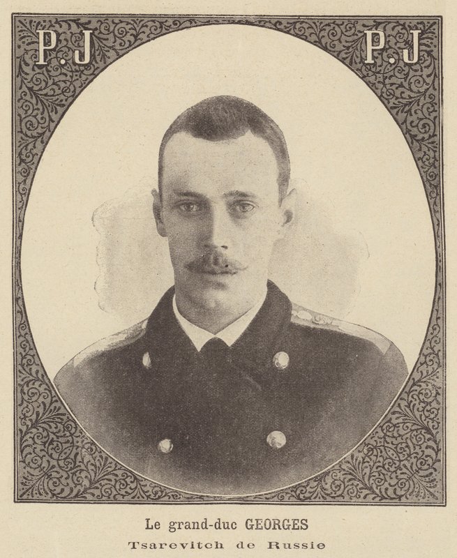 Büyük Dük George, Rusya Çarıeviç by French School