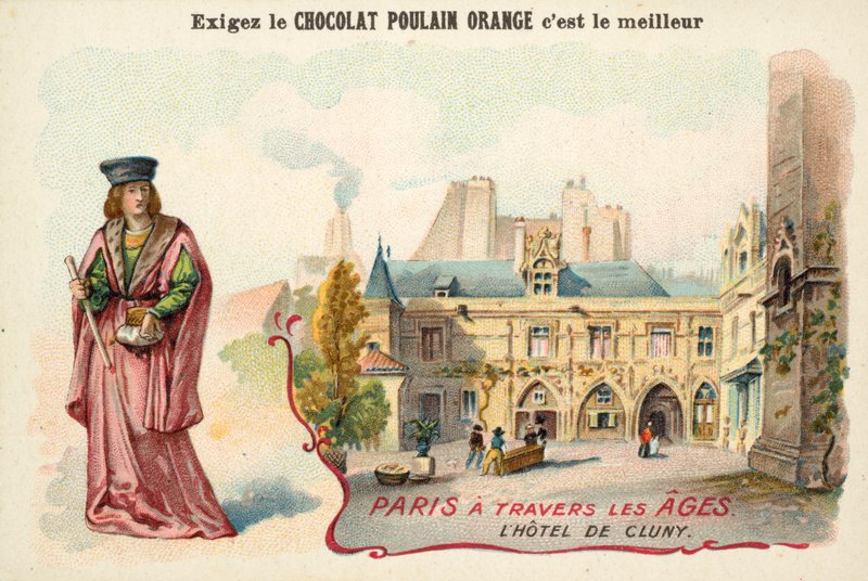Otel de Cluny, Paris by French School