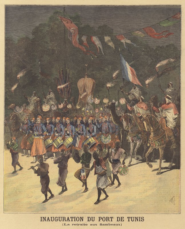 Tunus limanının açılışı by French School