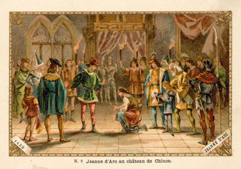 Joan of Arc, Chinon Şatosu