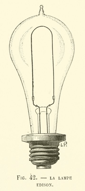 Edison Lambası by French School