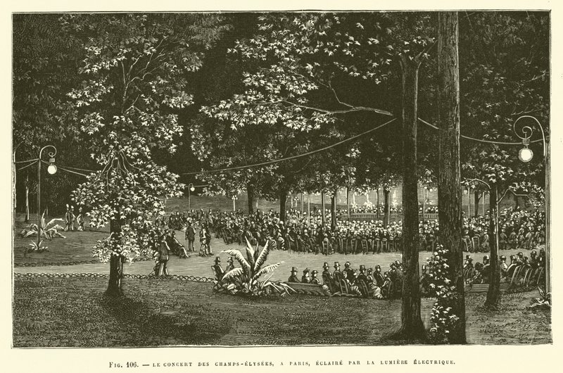 Concert Des Champs-Elysees, Paris