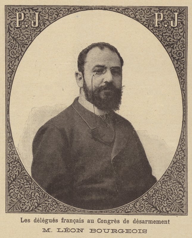 Leon Bourgeois, 1899 Lahey Barış Konferansı