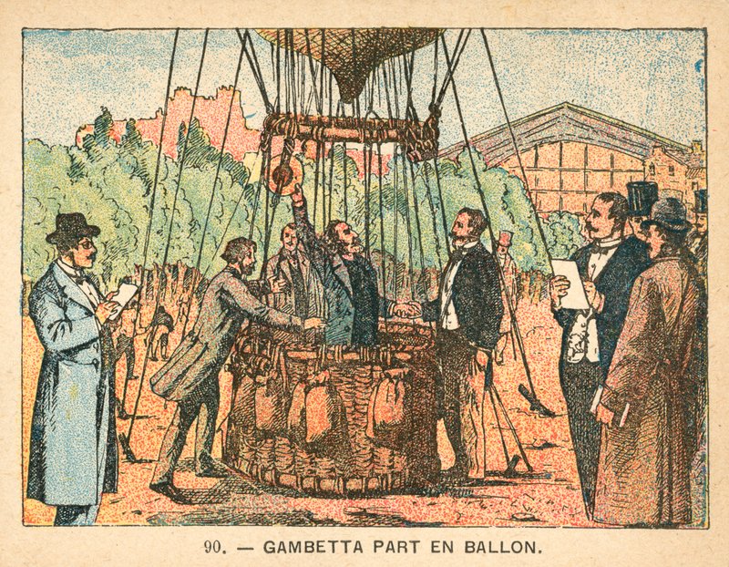 Leon Gambetta Paris Kuşatması