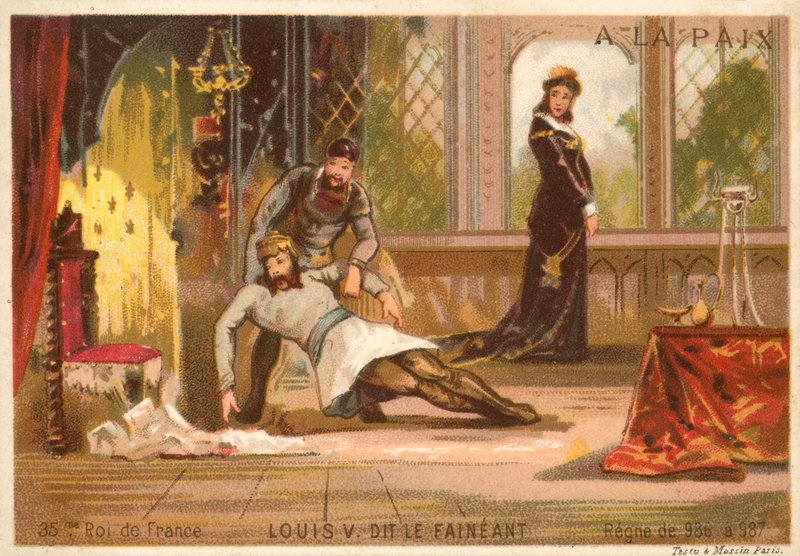 Fransa Louis V by French School