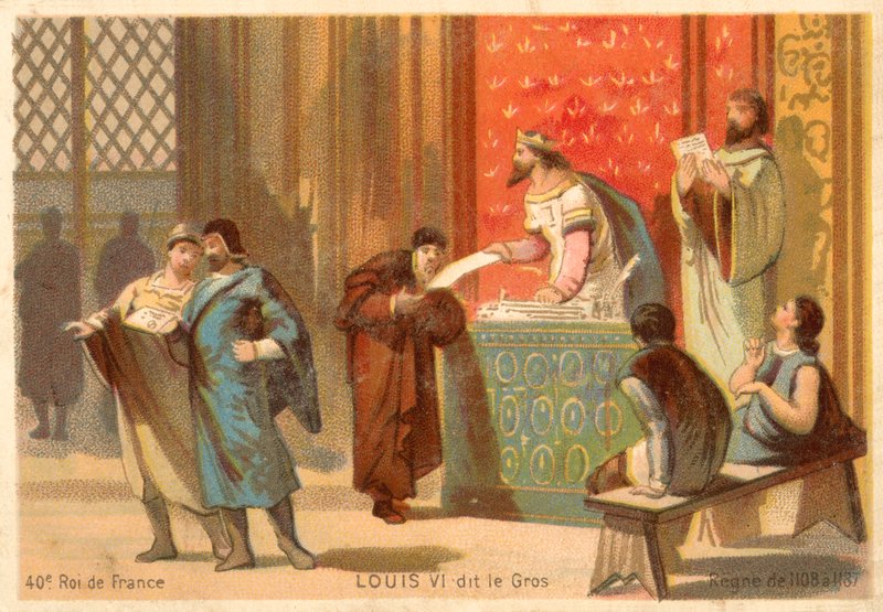 Fransa Kralı VI.Louis by French School