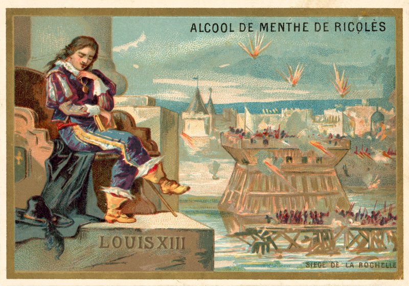 Louis XIII ve La Rochelle Kuşatması, 1627-1628 by French School