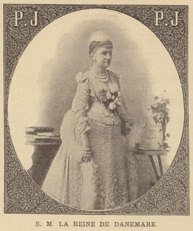 Hesse-Kassel Louise, Danimarka Christian IX Kraliçesi Consort by French School