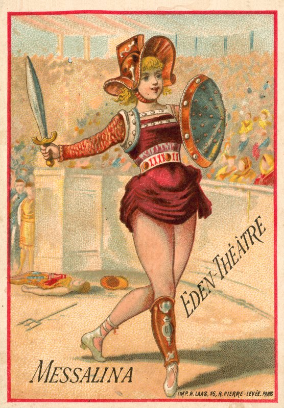 Messalina, bale Eden Tiyatrosu, Paris by French School