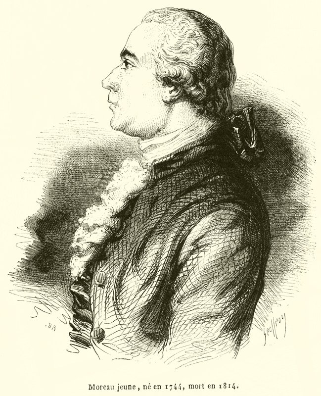 1744 doğumlu Moreau genç, 1814