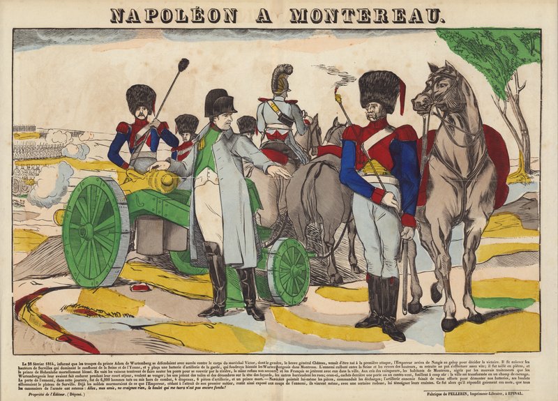 Napolyon Bir Montereau by French School