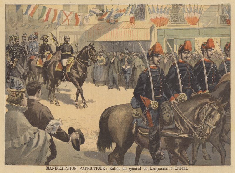 Yurtsever gösteri: General Longuemar Orleans