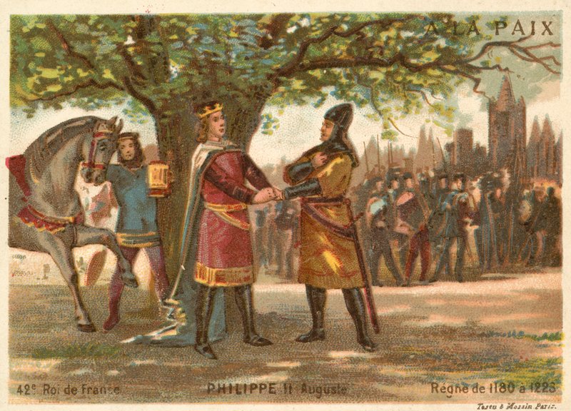 Philip Augustus, Fransa Kralı by French School