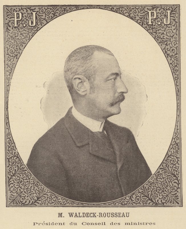 Pierre Waldeck-Rousseau, Fransa Başbakanı by French School