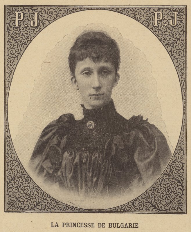 Bulgaristan Prensesi Marie-Louise by French School