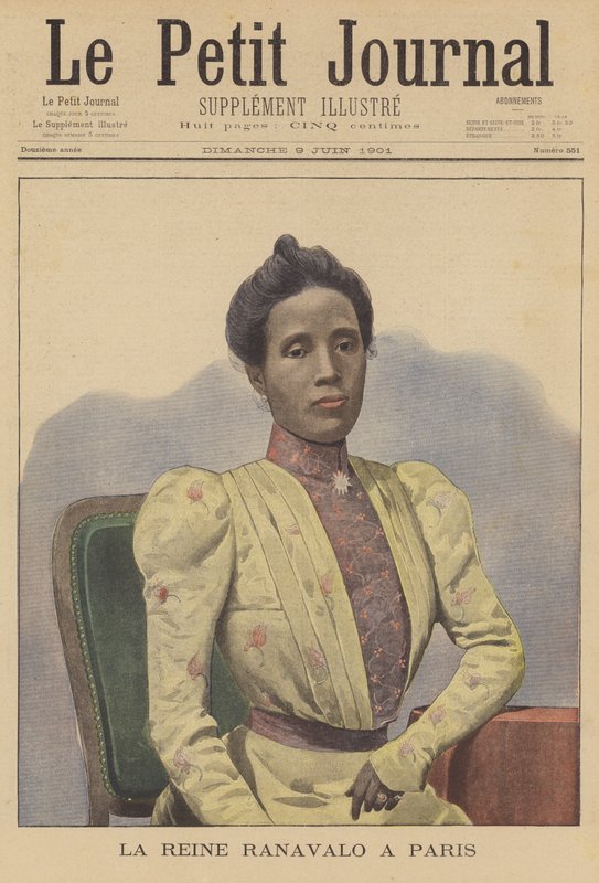 Madagaskar Kraliçesi Ranavalona Paris