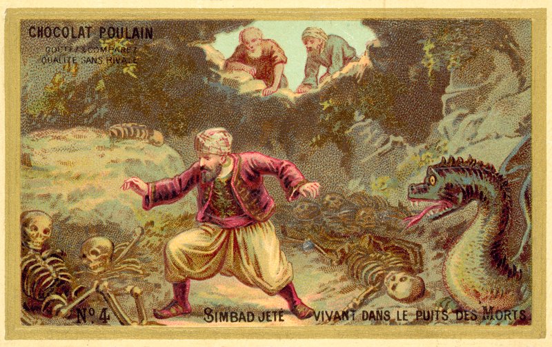 Sinbad diri diri ölülerin çukuruna atılır by French School