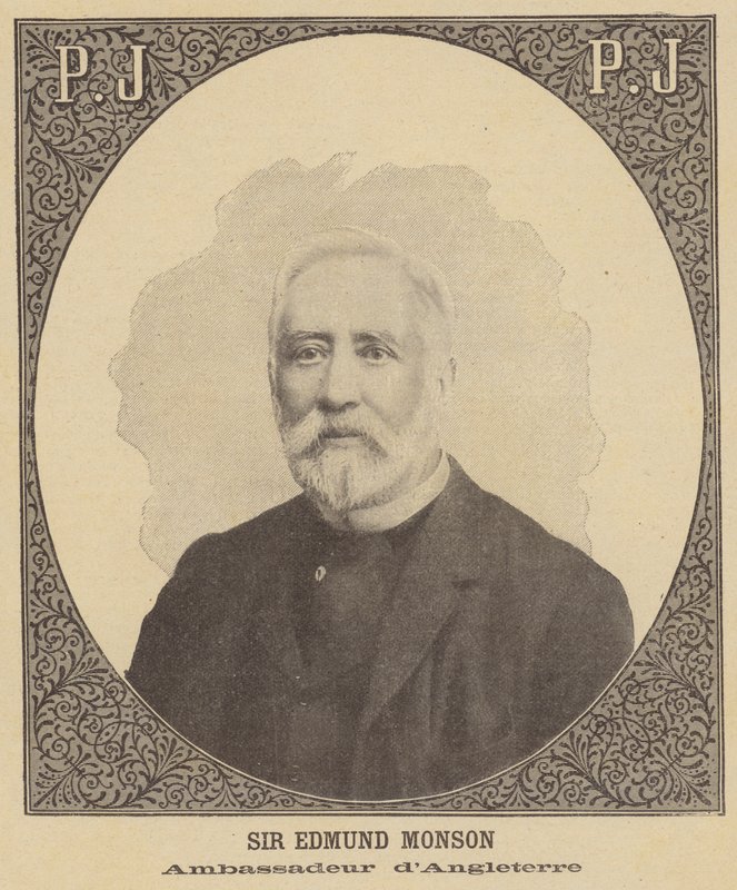 Sir Edmund Monson, İngiltere