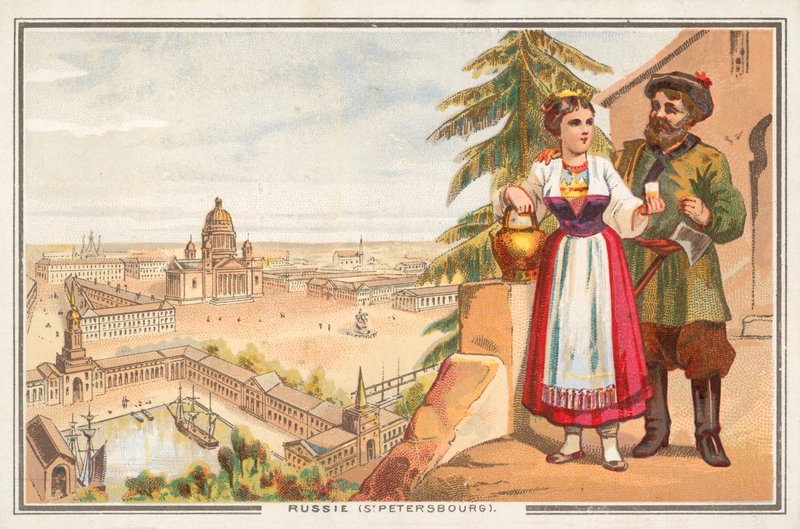 St.Petersburg, Rusya by French School
