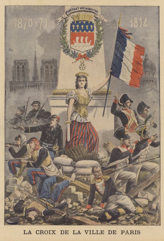 Paris Şehri Haçı by French School