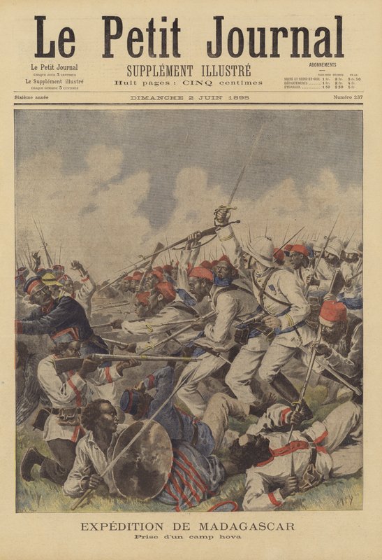 Madagaskar seferi by French School