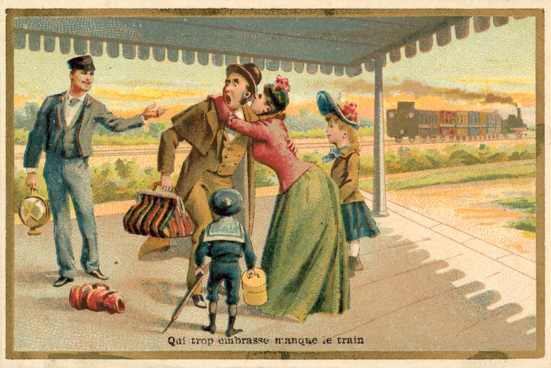 Çok kucaklayanlar treni kaçırır by French School