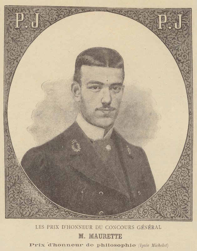 Felsefe dalında Prix dHonneur du Concours General Ödülü sahibi by French School