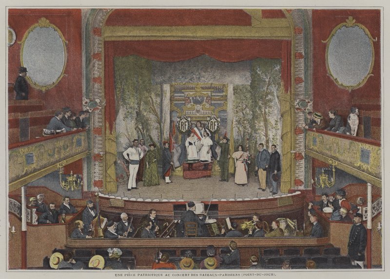 Concert des Bateaux-Parisiens, Point-du-Jour, Paris
