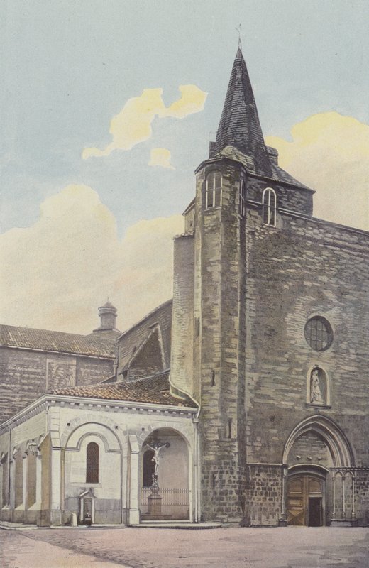 Aire-sur-LAdour, Katedral, Cephe N O by French Photographer