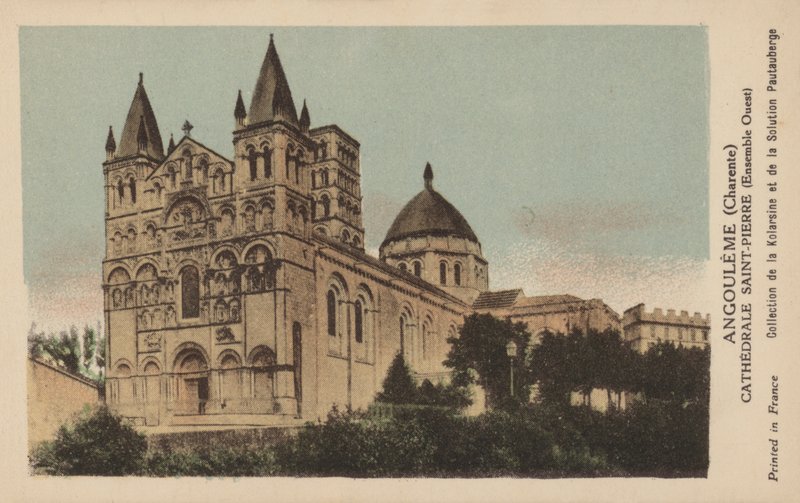 Angouleme, Charente, Cathedrale Saint-Pierre by French Photographer