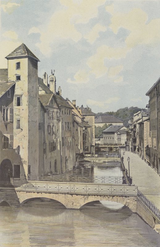 Annecy, Canal du Thioux by French Photographer