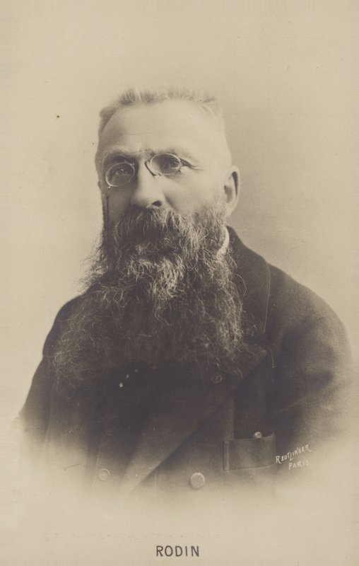 Auguste Rodin, Fransız heykeltıraş by French Photographer