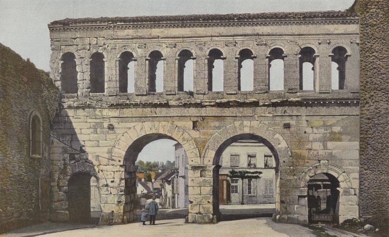 Autun, Porte Saint-Andre, Topluluk by French Photographer