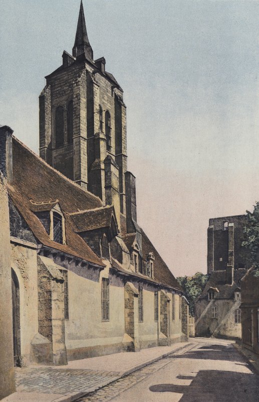 Beaugency, Saint-Firmin Hastanesi ve Çan Kulesi by French Photographer
