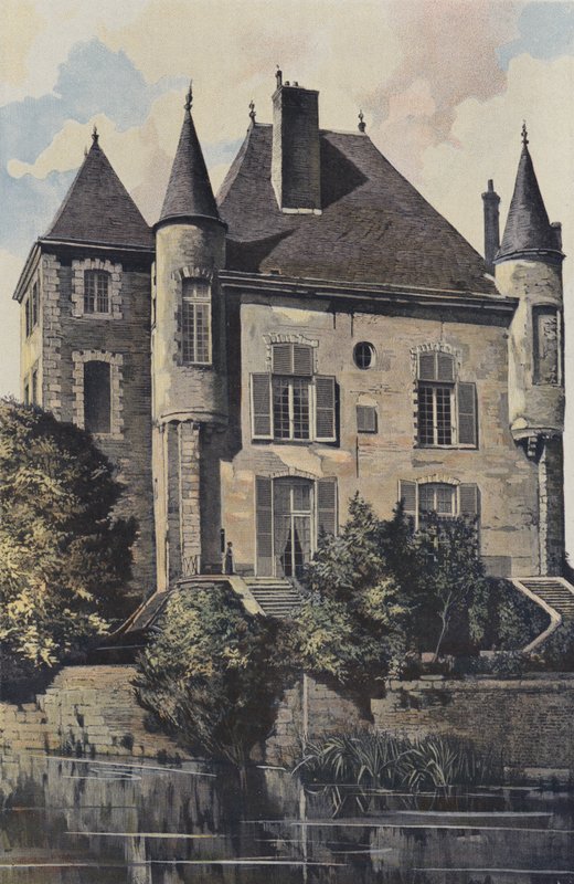 Bellegarde, Eski Şato by French Photographer