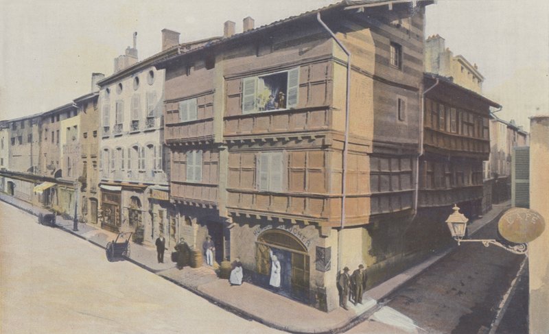 Bourg, İspanyol Evi, rue Gambetta ve rue du Gouvernement
