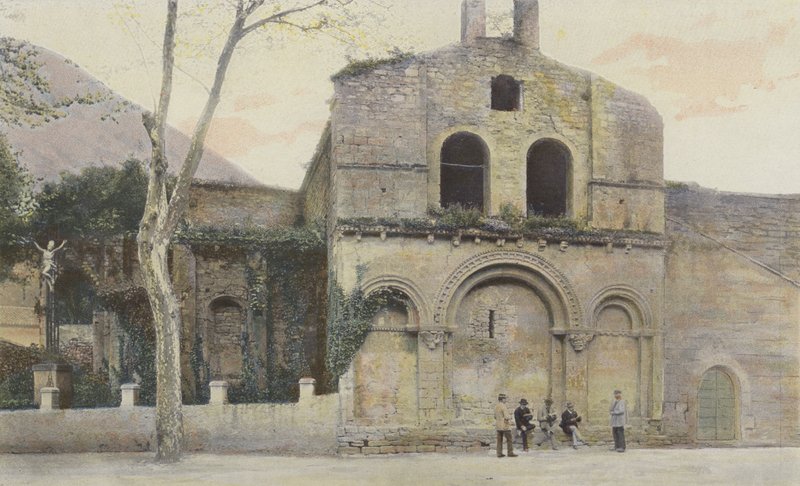 Burlats, Eski Kilise, Cephe N by French Photographer