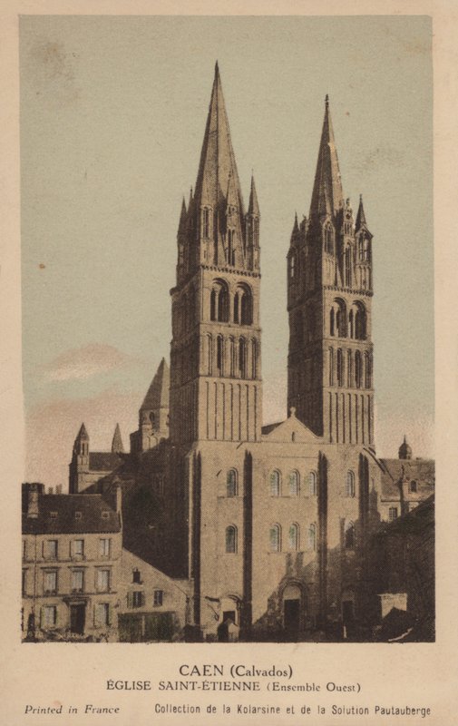 Caen, Saint Etienne Kilisesi by French Photographer