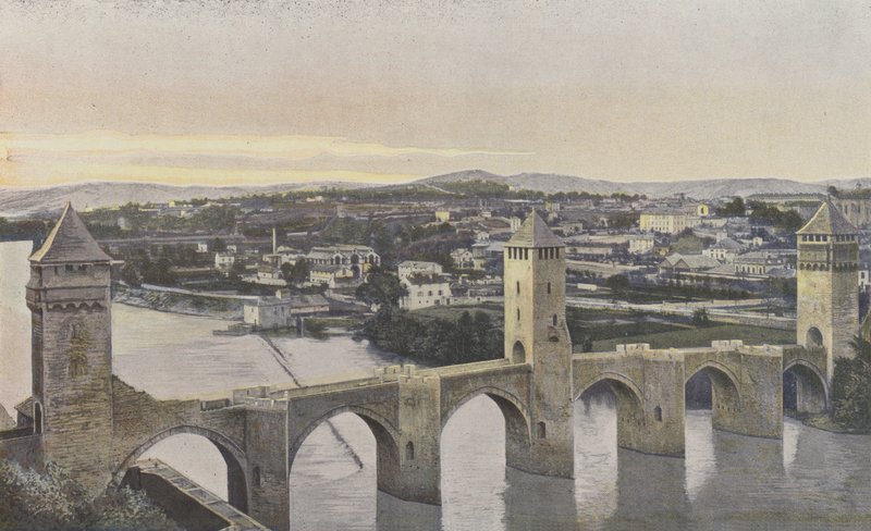 Cahors, Pont Valentre ve Lot