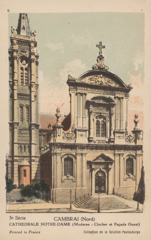 Cambrai, Notre Dame Katedrali by French Photographer