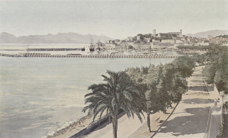 Cannes, Liman ve Eski Şehir, Boulevard de la Croisette by French Photographer