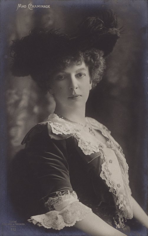 Cecile Chaminade, Fransız piyanist ve besteci by French Photographer