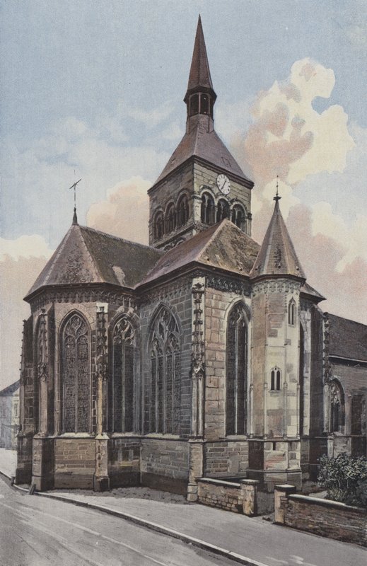 Ceffonds, Kilise, Apsis, Cote N by French Photographer