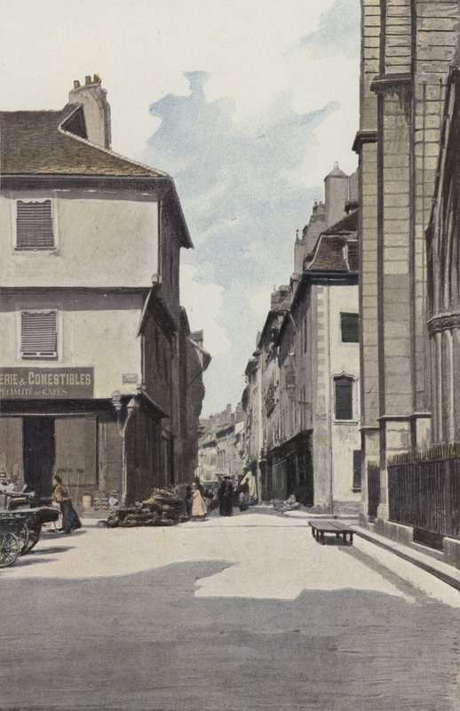 Chalon-sur-Saone, Rue aux Fevres by French Photographer