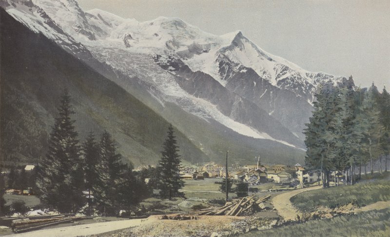 Chamonix, Genel görünüm by French Photographer