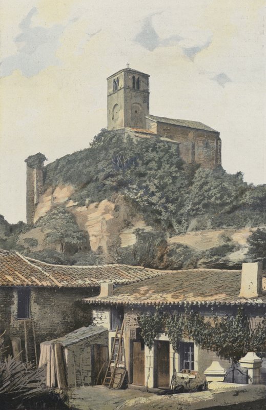 Chantemerle, Kilise, Cote N E by French Photographer