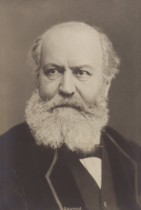 Charles Gounod, Fransız besteci (1818-1893) by French Photographer