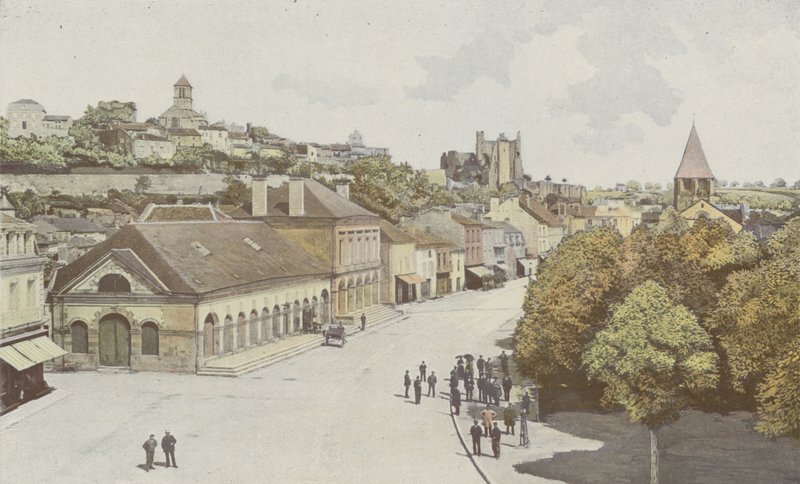 Chauvigny, Genel görünüm by French Photographer