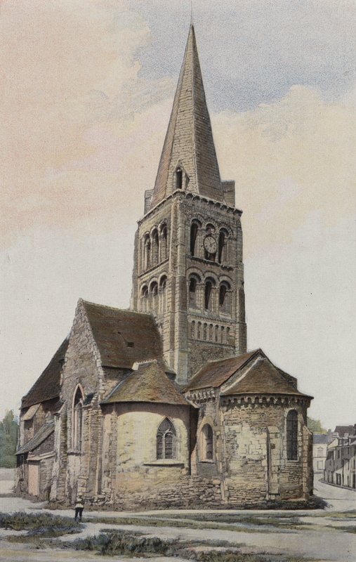 Chemille, Notre-Dame Kilisesi, Ensemble S E by French Photographer