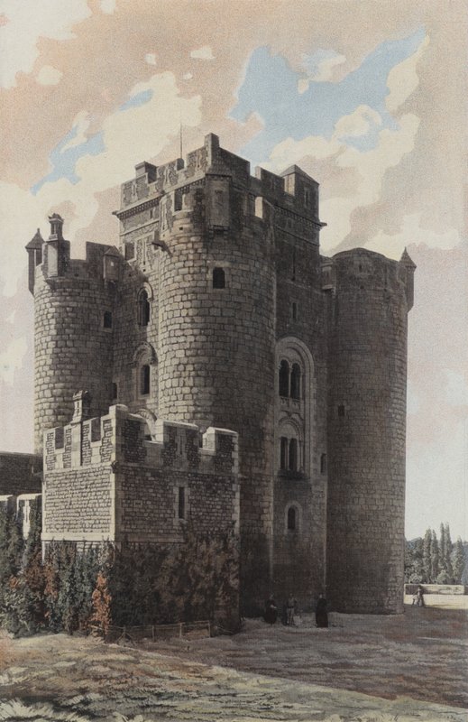 Ciron, Chateau de Romefort, Ensemble S E by French Photographer
